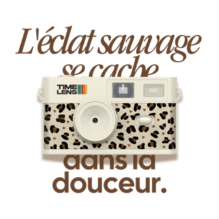 Appareil photo TimeLens® Cream Leopard