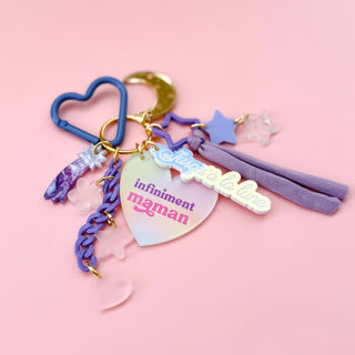 Porte-clé grigri Infiniment Maman, cadeau Fête des mères