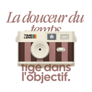 Appareil photo TimeLens® Cream Rosewood