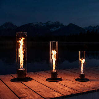 Cheminée de table Spin 1500 - Noir