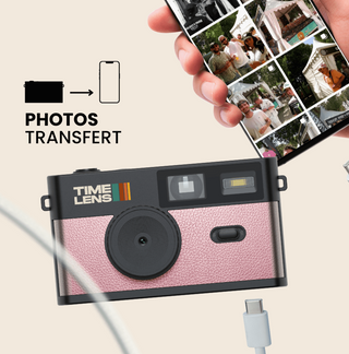 Appareil photo TimeLens® POP EDITION 80's PINK GOLD