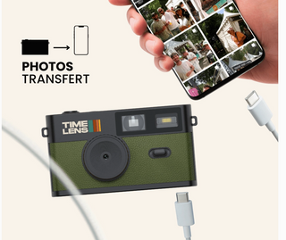 Appareil photo TimeLens® POP EDITION 80's PINK GOLD