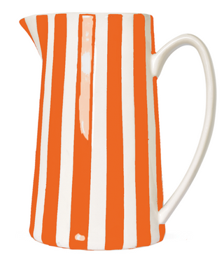 Pichet rayure Orange