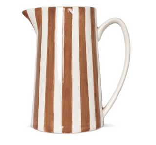Pichet rayure Marron