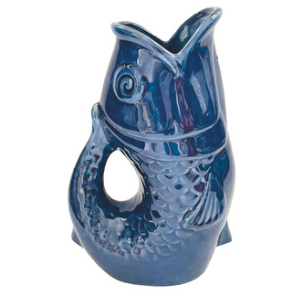 Vase pichet poisson marine