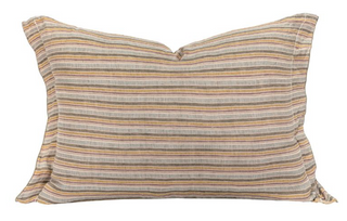Coussin en lin à rayures 40x60cm MAFIA Isatys