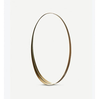 Miroir oval shelf