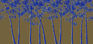 ISIDORELEROY_TRICHROMIE_DE_PINS_OCRE_BLEU_JAUNE