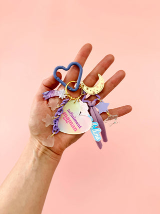 Porte-clé grigri Infiniment Maman, cadeau Fête des mères