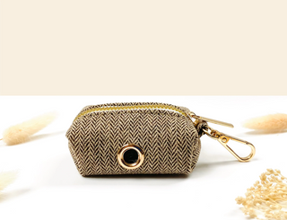 Pochette sac à crotte - Chevron