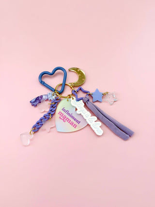 Porte-clé grigri Infiniment Maman, cadeau Fête des mères