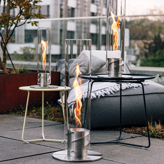 Cheminée de table Spin 1500 - Silver