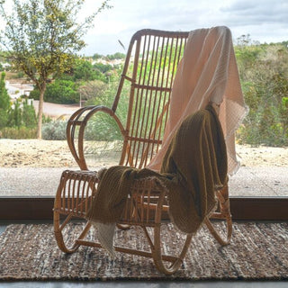 Plaid "Portofino" - Peach