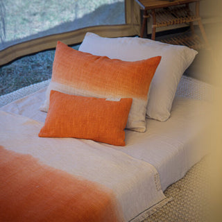 Coussin "Talc" - Mandarine