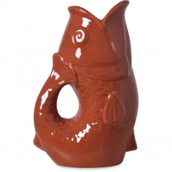 Vase poisson - Terracotta
