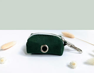 Pochette sac à crotte - Vert sapin