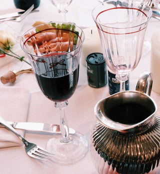 Lot de 2 Verres à Vins - Noeuds